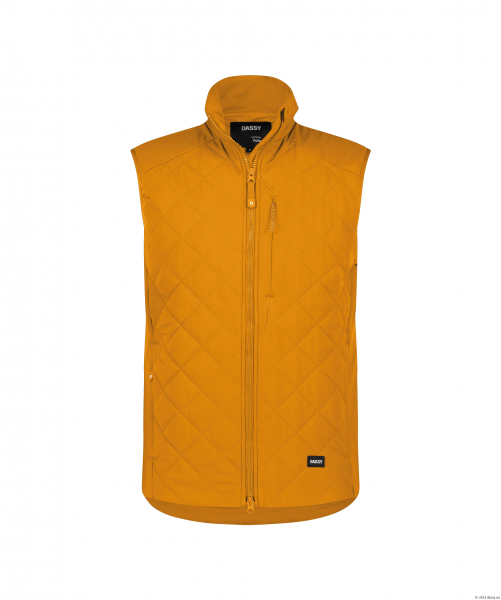 DASSY-Winterweste YALA, 90g/m², sonnenblumengelb