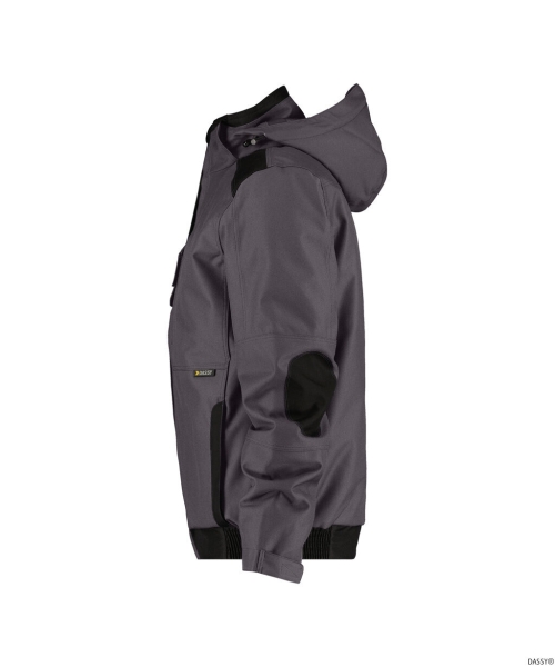 DASSY-Winterjacke AUSTIN,  grau/schwarz