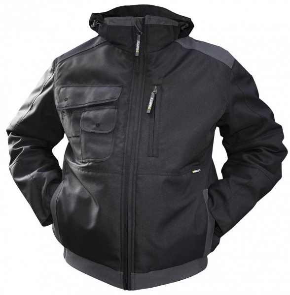 DASSY-Winterjacke AUSTIN, schwarz/grau