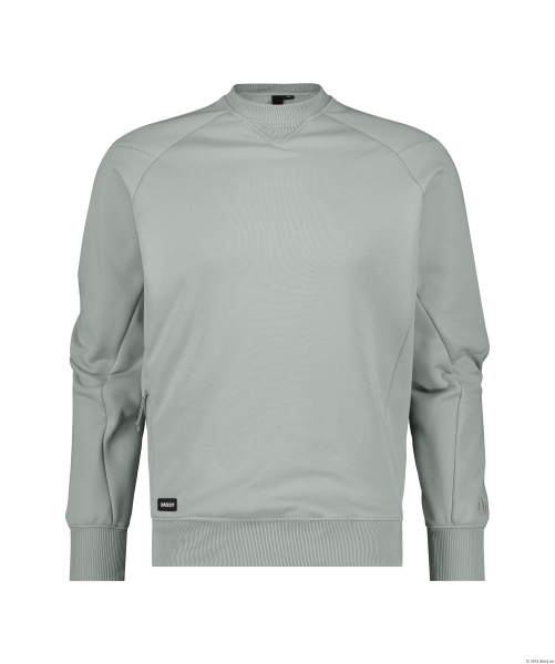DASSY-Sweatshirt DOLOMITI, 290 g/m, miragegrau
