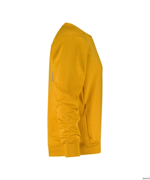 DASSY-Sweatshirt DOLOMITI, 290 g/m�, sonnenblumengelb
