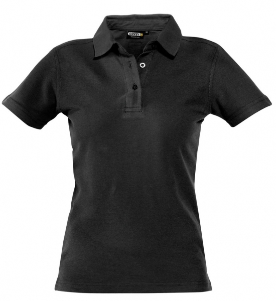 DASSY-Poloshirt Woman Leon , schwarz