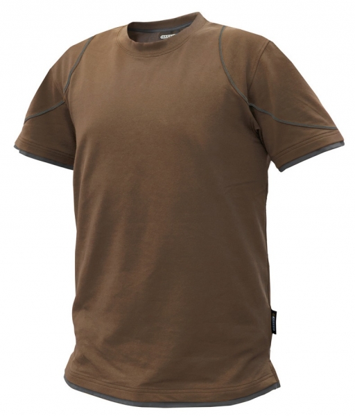 DASSY-T-Shirt KINETIC, braun/grau