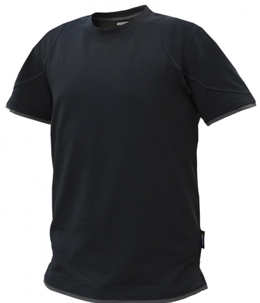 DASSY-T-Shirt KINETIC, schwarz/grau