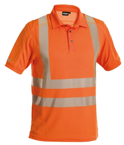 DASSY-Warnschutz-UV-Poloshirt BRANDON, orange
