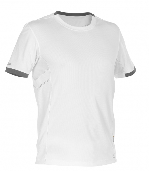 DASSY-Poloshirt NEXUS, wei/grau