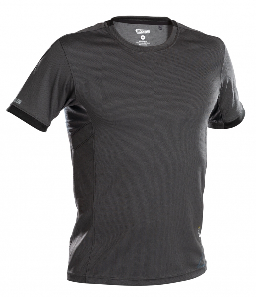 DASSY-Poloshirt NEXUS, grau/schwarz