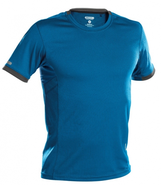 DASSY-Poloshirt NEXUS, kornblau/grau