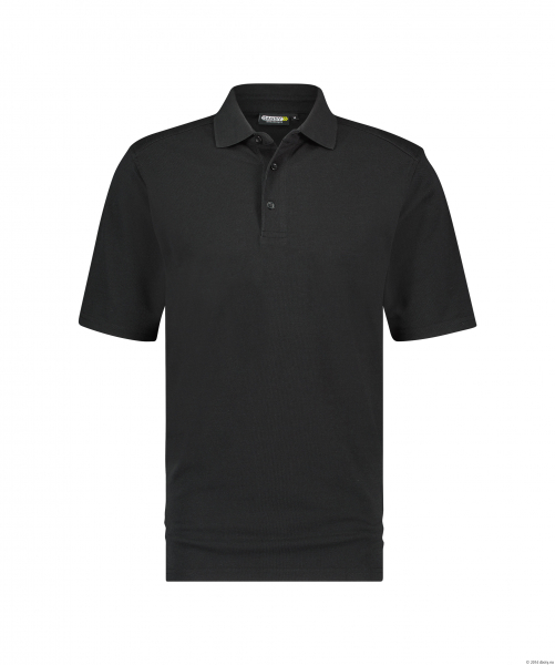 DASSY-Poloshirt HUGO, 220 g/m, schwarz