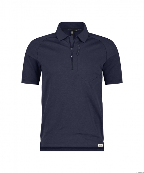 DASSY-Poloshirt MADIDI, 200g/m, nachtblau