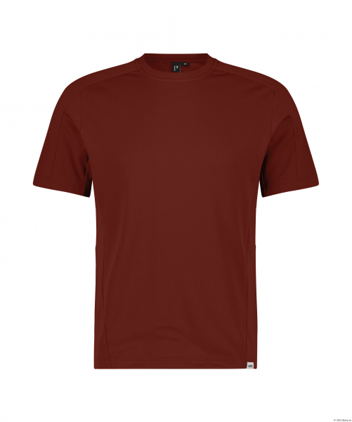 DASSY-T-Shirt VIVID, 200 g/m, gebranntes Ziegelrot