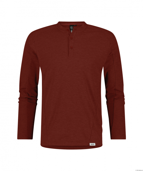 DASSY-Henley SERENGETI, 163 g/m, gebranntes ziegelrot