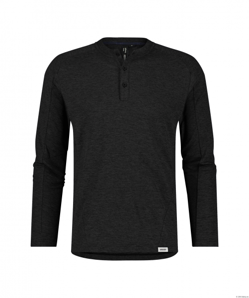 DASSY-Henley SERENGETI, 163 g/m, schwarz 