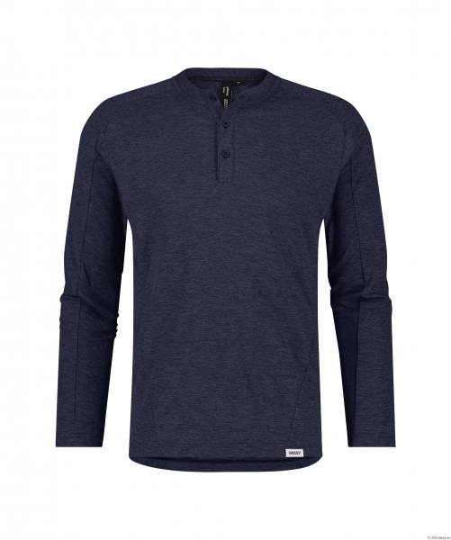 DASSY-Henley SERENGETI, 163 g/m, nachtblau
