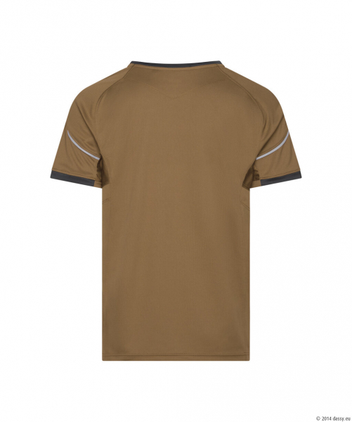 DASSY� Nexus Next T-shirt, Lehmbraun/anthrazitgrau