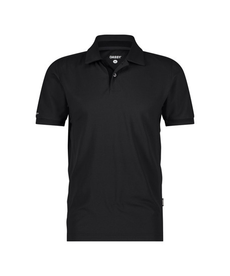 DASSY-Poloshirt TRAXION NEXT, 215 g/m, schwarz