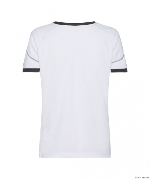 DASSY� Nexus Next Women T-shirt f�r Damen, wei�/anthrazitgrau