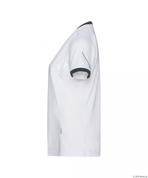 DASSY� Nexus Next Women T-shirt f�r Damen, wei�/anthrazitgrau