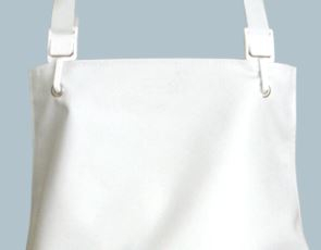 SCHLACHTHAUSFREUND-Isch-Schrze, Gummischrze 1003, Kante offen, blau, VE = 5