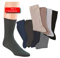 WOWERAT-Wellness-Socken, ohne Gummizug, 5-er Pkg., farbig sortiert