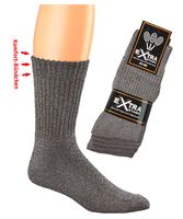 WOWERAT-Sportsocken-moulin, Texas-Style, Komfort-Bndchen, 5-er Pkg., schwarz-grau-meliert