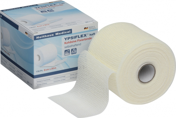 YPSIFLEX haft Fixierbinde , 6 cm x 20 m