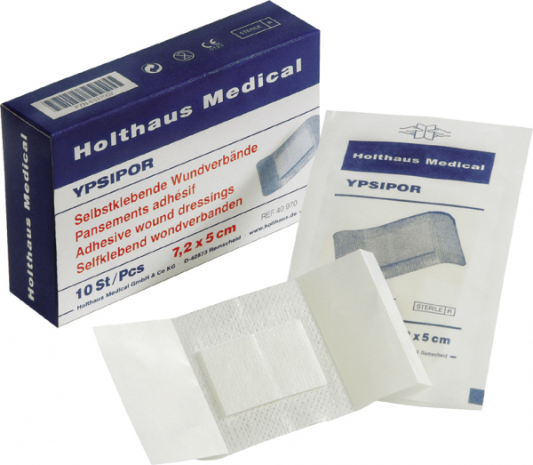 YPSIPOR Wundverband, 7,2 x 5 cm
