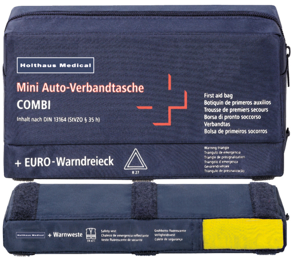Mini 3 in 1 Verbandtasche blau