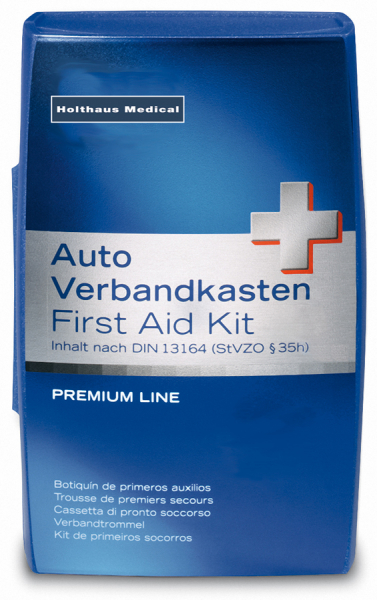 Premium Verbandkasten blau