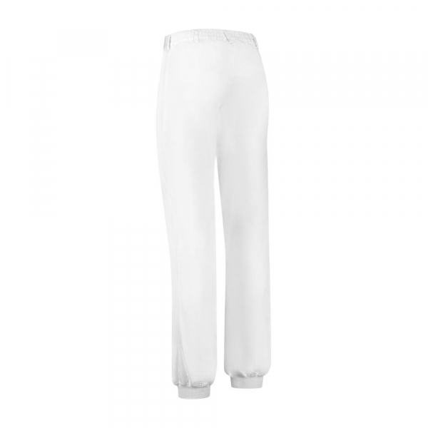 Hygiene Arbeitshose Polyester/Baumwolle mit Strickbndchen, 240g/m, wei