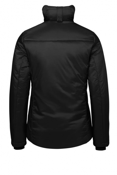 HAKRO Damen Kapuzen-Thermo-Loftjacke, schwarz