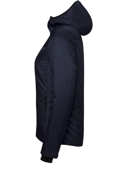 HAKRO Damen Kapuzen-Thermo-Loftjacke, tinte