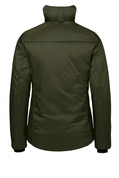 HAKRO Damen Kapuzen-Thermo-Loftjacke, olive