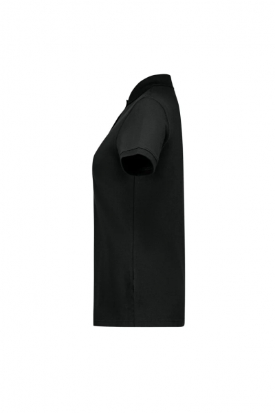 Label-Free Damen Poloshirt Heavy MIKRALINAR� ECO, schwarz