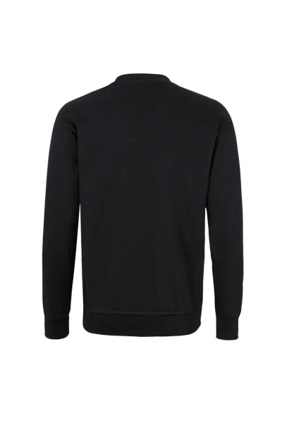 Label-Free Sweatshirt Heavy MIKRALINAR� ECO, schwarz
