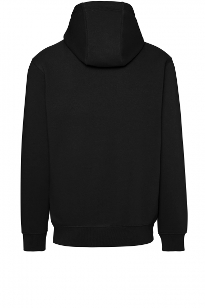 Label-Free Kapuzen-Sweat Heavy MIKRALINAR� ECO, schwarz