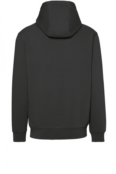 Label-Free Kapuzen-Sweat Heavy MIKRALINAR� ECO, karbongrau