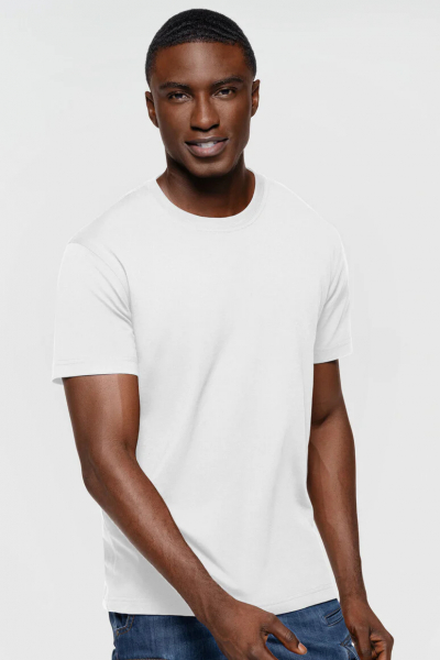 Label-Free T-Shirt Heavy MIKRALINAR® ECO, weiß