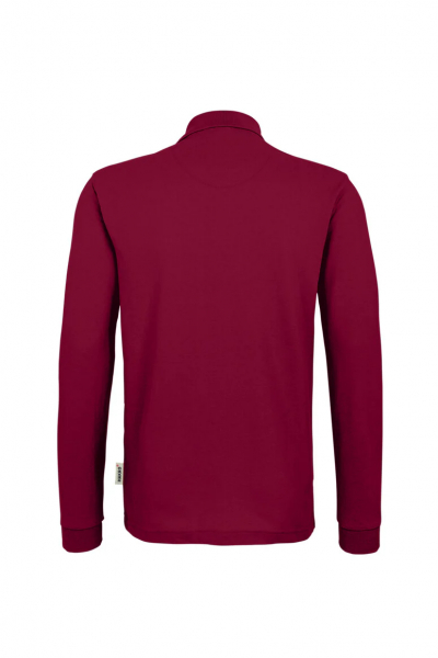 HAKRO Longsleeve-Poloshirt MIKRALINAR�, weinrot