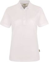 HAKRO-Damen-Poloshirt, Women-Arbeits-Berufs-Polo-Shirt, Classic, wei