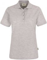 HAKRO-Damen-Poloshirt, Women-Arbeits-Berufs-Polo-Shirt, Classic, ash-meliert