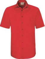HAKRO-Arbeits-Berufs-Hemd, 1/2 Arm Performance, rot