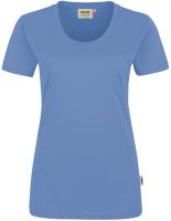HAKRO-Damen-T-Shirt, Women-Arbeits-Berufs-Shirt, Classic, malibu-blue