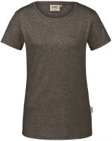 HAKRO-Damen-T-Shirt, Women-Arbeits-Berufs-Shirt, GOTS-Organic, 160 g / m, anthrazit meliert
