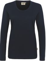 HAKRO-Damen-Longsleeve, Women-Arbeits-Berufs-Longsleeve, Classic, 160 g / m, tinte