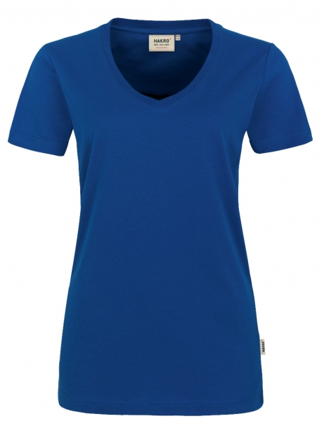 HAKRO-Damen-V-Shirt, High Performance, 190 g / m, hp ultramarinblau