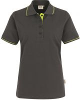 HAKRO-Damen-Poloshirt, Women-Arbeits-Berufs-Polo-Shirt, Casual, anthrazit
