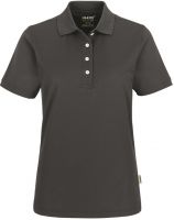 HAKRO-Damen-Poloshirt, Women-Arbeits-Berufs-Polo-Shirt, Coolmax®, anthrazit