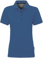 HAKRO-Damen-Poloshirt, Women-Arbeits-Berufs-Polo-Shirt, Cotton-Tec, royal