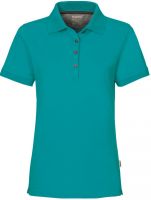 HAKRO-Damen-Poloshirt, Women-Arbeits-Berufs-Polo-Shirt, Cotton-Tec, 185 g / m, smaragd
